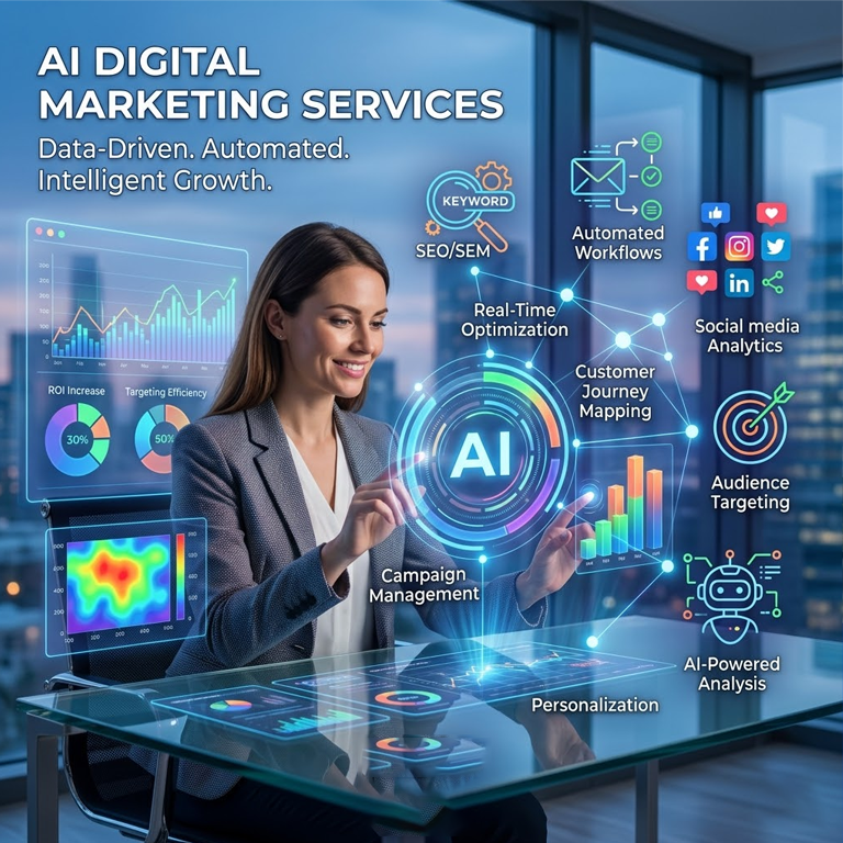 AI Digital Marketing Services in India: Smart Growth for Modern Businesses