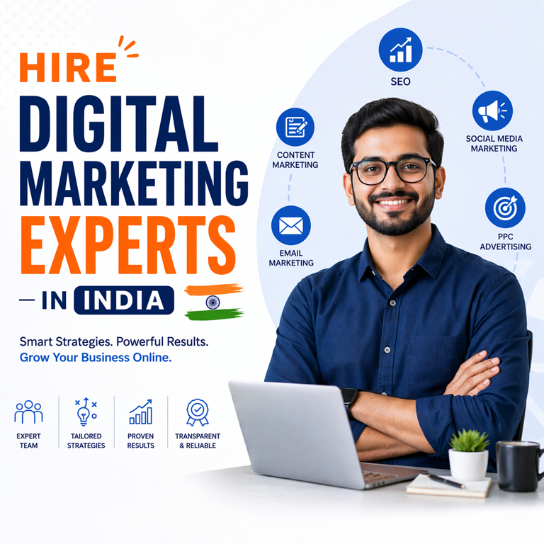 Hire Digital Marketing Experts in India –A Practical Guide to Hiring the Right Digital Marketing Experts