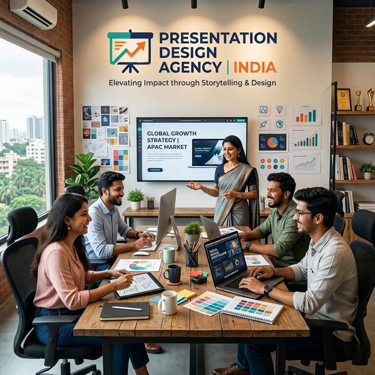 Presentation Design Agency In India: Transforming Ideas Into High-Impact Presentations