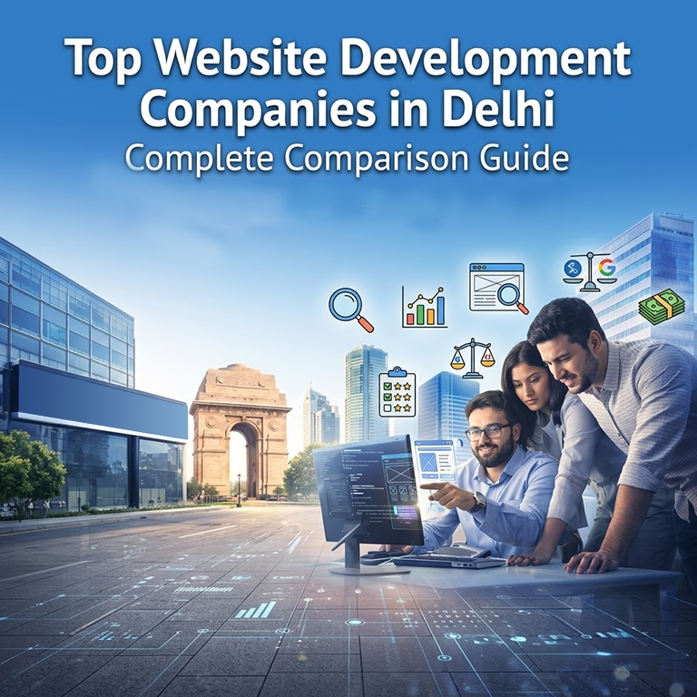 Top Website Development Companies in Delhi:Complete Comparison Guide