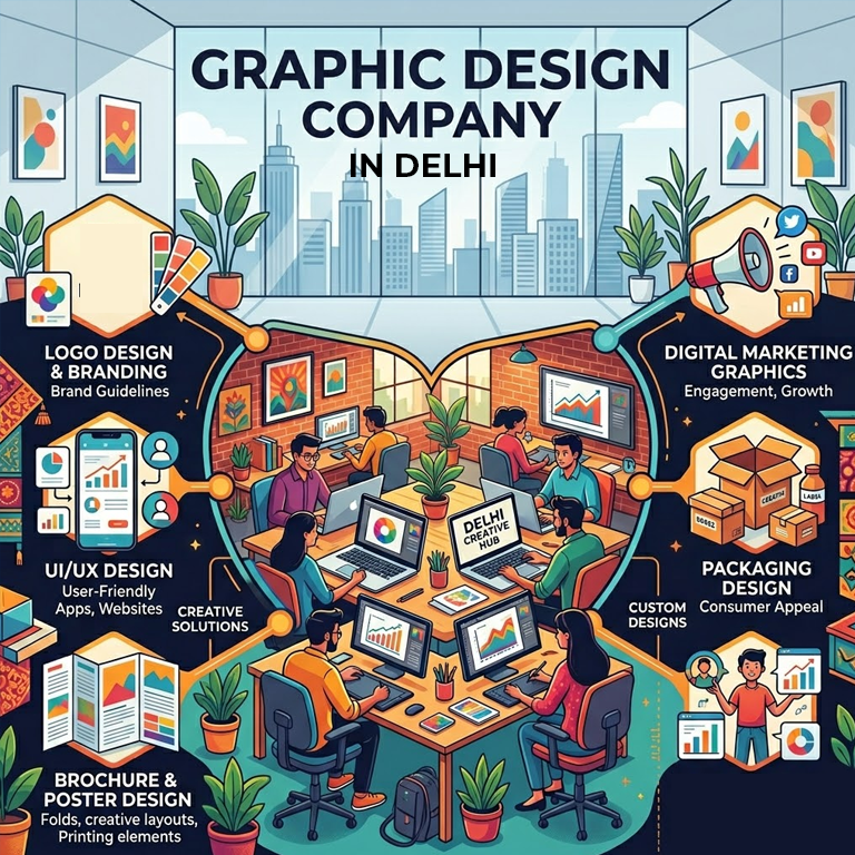 Graphic Design Company in Delhi: Creative Design That Builds Powerful Brands