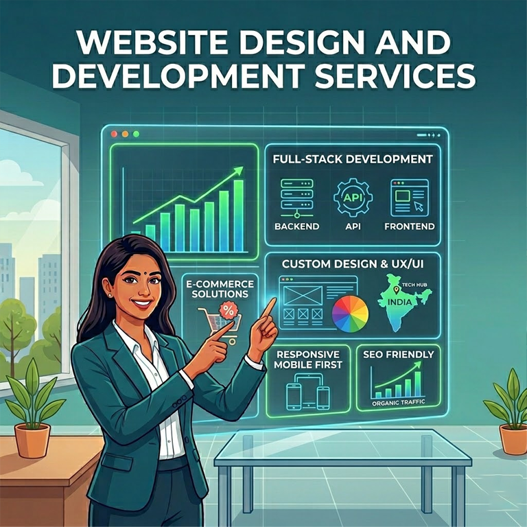 Website Design and Development Services India: A Complete Guide for Businesses