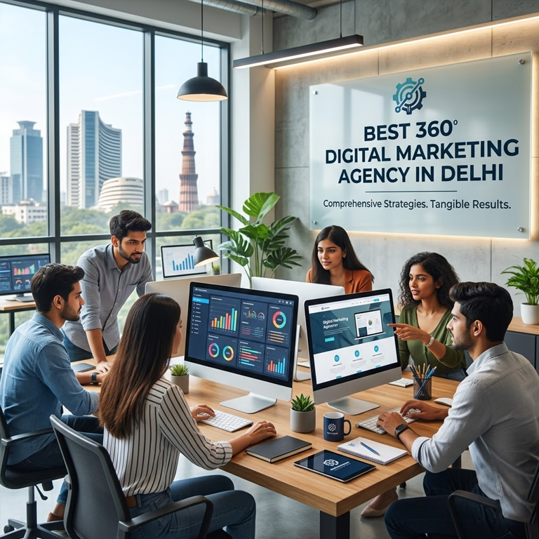 Best 360 Digital Marketing Agency in Delhi: A Complete Guide for Businesses