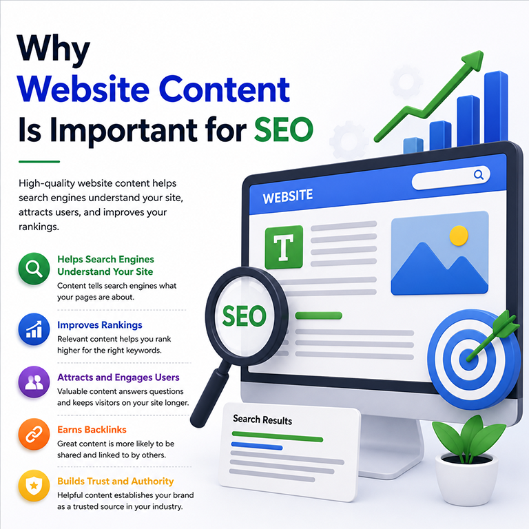 Why Website Content Is Important for SEO