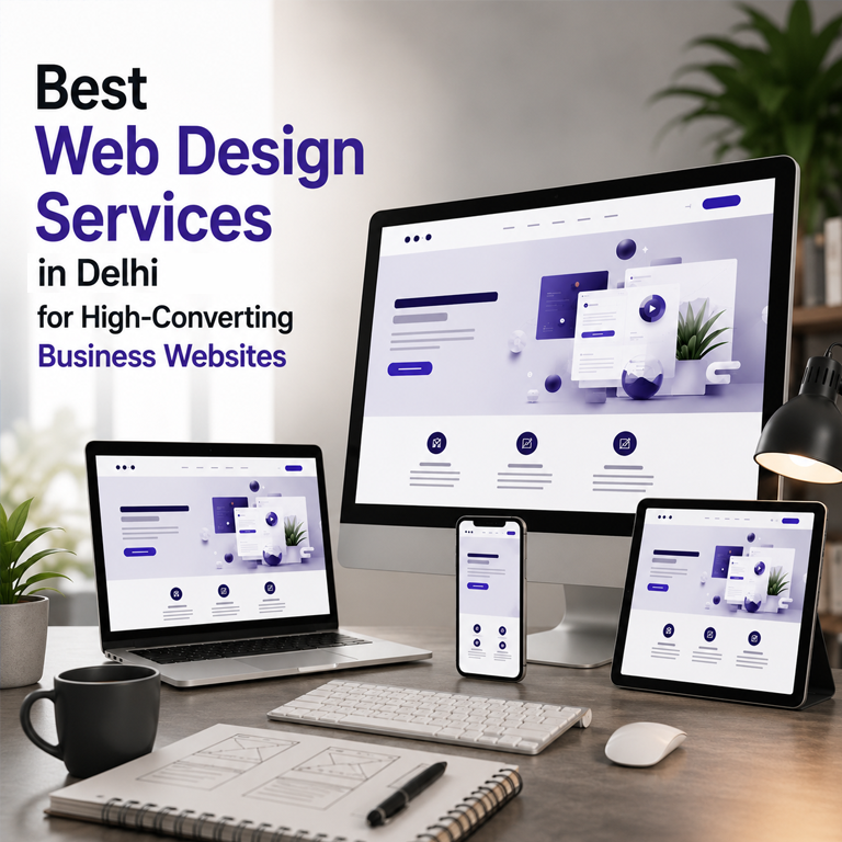 Best Web Design Services in Delhi for High-Converting Business Websites