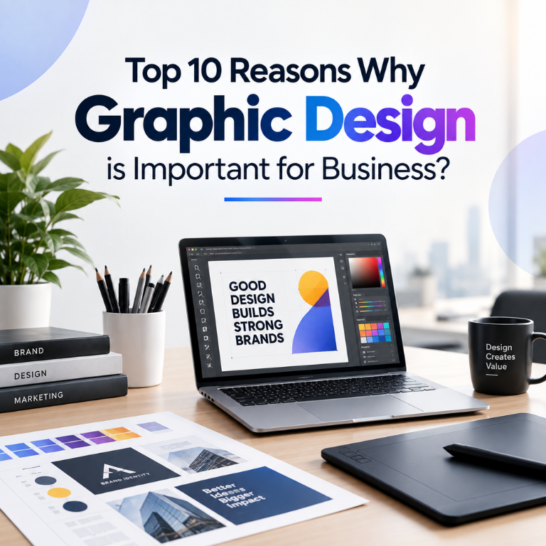 Top 10 Reasons Why Graphic Design Is Important for Business